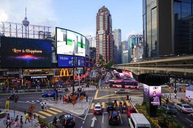 Ferienwohnung 1 Bukit Ceylon, Bukit Bintang, 2Pax Kuala Lumpur Exterior foto